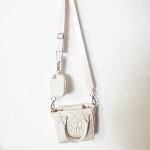 steve madden white crossbody bag
